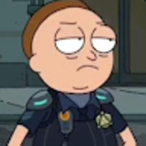 Meet your Posher, Cop morty